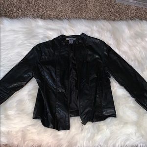 Leather jacket